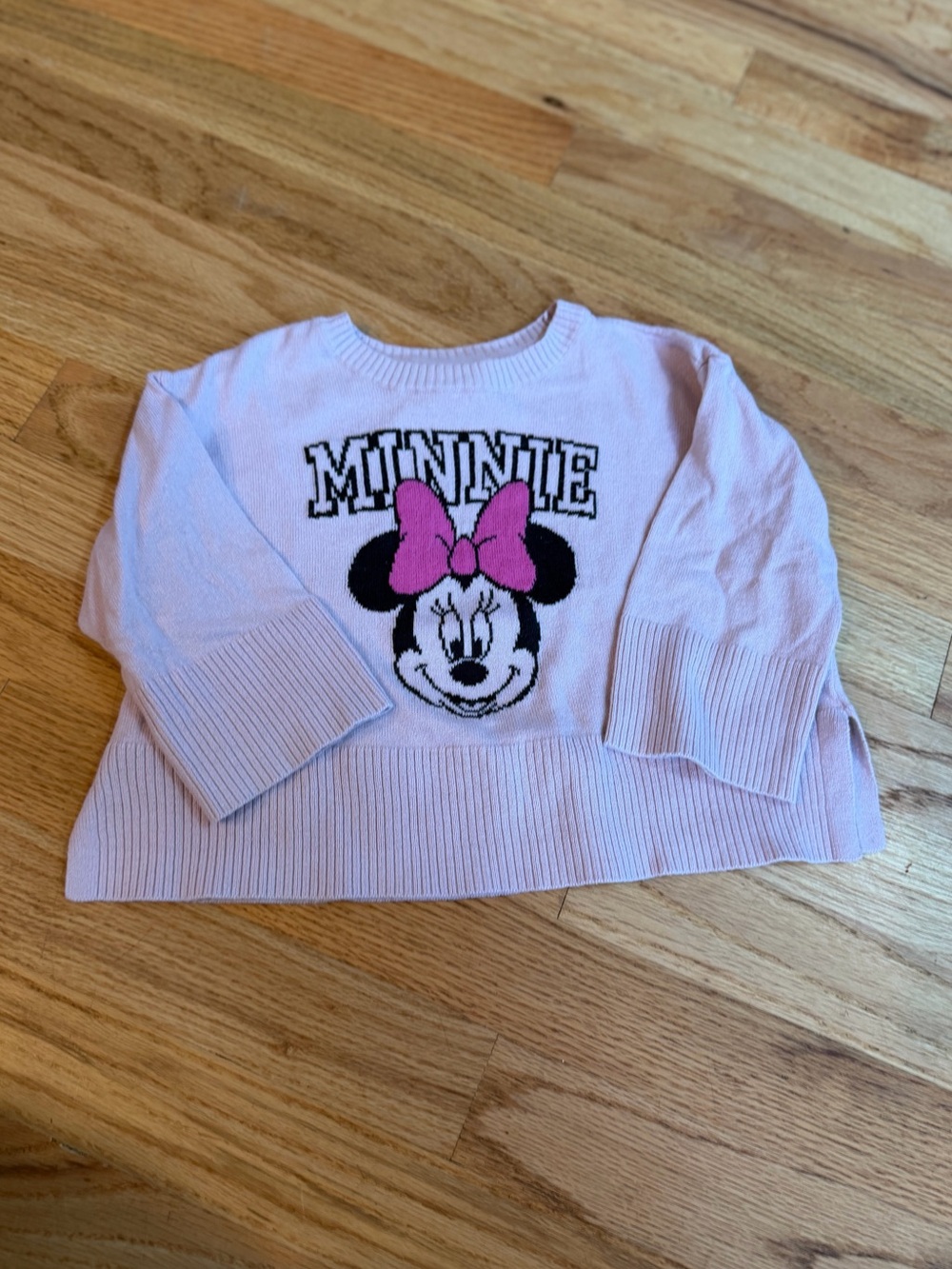Baby Gap 3T Disney Minnie Mouse Pink Toddler Girls Sweater Top